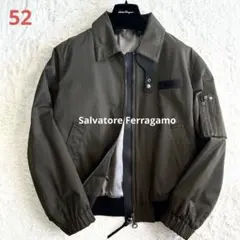 ✨Salvatore Ferragamo 羊革　ボンバージャケット MA-1のサムネイル