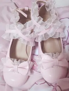 ロリータ 靴 パンプス SHEIN ゴスロリ