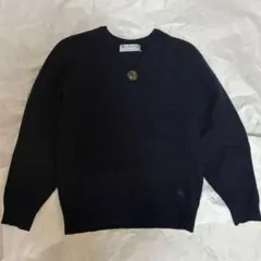 Burberrys ヴィンテージ ニット M ネイビー 補修あり