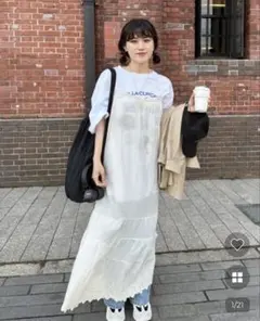 《即購入可》NUGU / daisy レースキャミワンピース