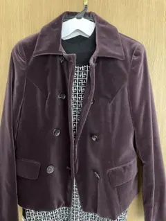 ベロアジャケットのみ　　美品