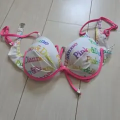 Pinky & Dianne ロゴプリントビキニ　上のみのサムネイル