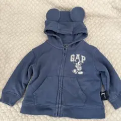 GAP ミッキーマウス フード付きパーカー80cm