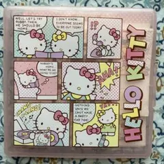 希少　サンリオ　ハローキティ　レトロ　 ケース入りレターセット・コミック柄