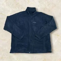 k*w様 00s コロンビア 厚手フリースジャケット USメンズ ダークネイビー
