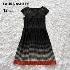 ローラアシュレイ ワンピース 13号 大きいサイズ グラデーション フォーマル