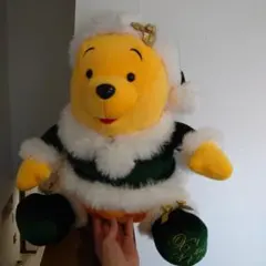 くまのプーさん ディズニー クリスマス2006年 ぬいぐるみ オーナメント　レア くまのプーさん ディズニー クリスマス2006年 ぬいぐるみ