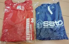 NAHAMARATHON 2024スタッフ & sato Tシャツ 2枚セット