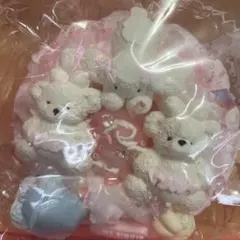 新品 doro studio ドロ 寝そべりうさぎ りぼん スクイーズ 水色系
