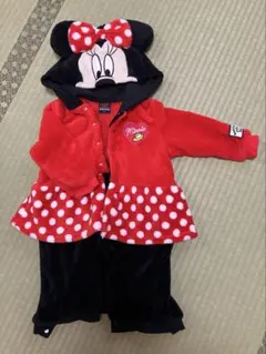 値下げ　ベビードール　ミニーマウス　70 80 ロンパース　ディズニー
