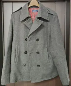 A.P.C. アーペーセー ピーコート グレー 無地 - メルカリ