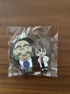 名探偵コナン　ラバーストラップ　『阿笠博士&灰原哀』