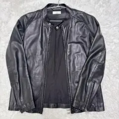 Lsize/極美品✨ Lui's シングルライダース ラムレザー 羊革 黒 2025年最新】Lui's メンズ レザージャケット・ライダースの人気
