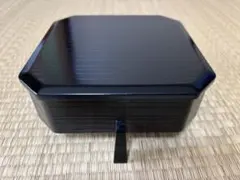 茶道具 足付一ヶ重 菓子器 漆塗