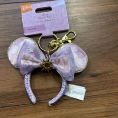 香港ディズニー ラプンツェル キーチェーン 新品未使用