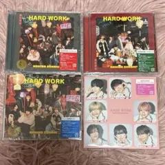 なにわ男子 HARDWORK 4形態 CD Bluray
