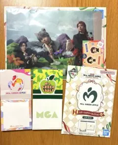 k*i様 一番くじ ミセス　H賞　クリアファイル　レターセット　メモ帳 2種類