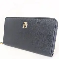 Tommy Hilfiger 長財布 THロゴ ネイビー