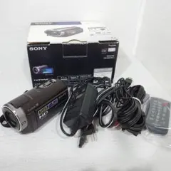 SONY HDR-CX370 コンバージョンレンズ、ガンマイク、バッテリー×2付 HDR-CX370V 対応商品・アクセサリー | デジタルビデオカメラ Handycam