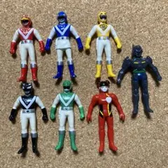 ライブマン ソフビセット7体