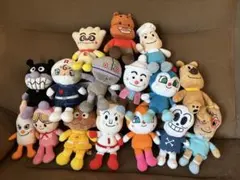 アンパンマンキャラクターぬいぐるみ16体セット