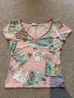 アンナモリナーリ　ブルーガール　Tシャツ　フォクシー ポールカ　ディオールのサムネイル
