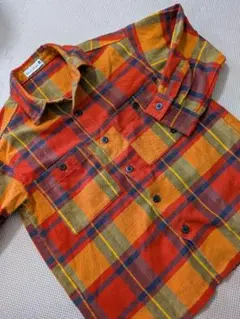 branshes チェック柄フランネルシャツ