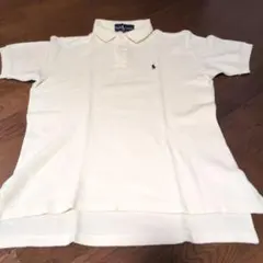 ポロ・ラルフローレン　白ポロシャツ