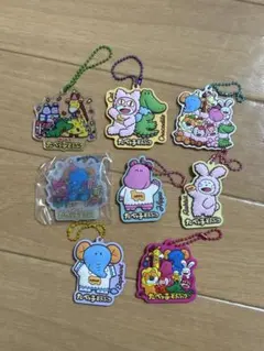 [中古]たべっ子どうぶつ キーホルダー 8個セット