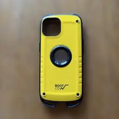 ROOT CO. iPhone15 ケース イエロー
