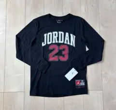 新品ジョーダン長袖ロンT サイズL150cm黒　NIKE スポーツ