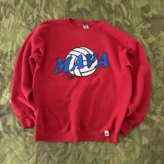 00年代　RUSSELL ATHLETIC スウェット MAVA バレーボール