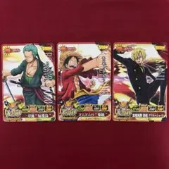 ワンピース ワンピーベリーマッチIC ルフィ ゾロ サンジ ワンピーベリーマッチ プロモ ルフィ ゾロ サンジ - メルカリ