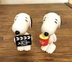 SNOOPY 映画アイラブスヌーピー 特典限定フィギュア　2点セット