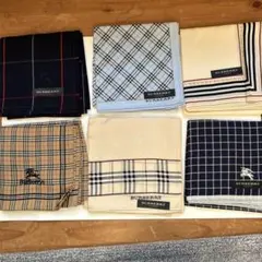 BURBERRY ハンカチセット チェック柄