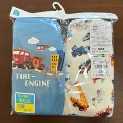 【新品未開封】６層　トレーニングパンツ　西松屋　２枚組　消防車　男児　吊り式