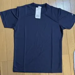 アシックス新品XL-300 Tシャツ Ｍサイズ　ネイビー