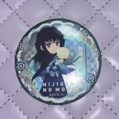 時透無一郎 ニジゲンノモリ 缶バッチ