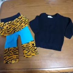 ベビー服 80 セット売り 節分 ニット マーキーズ