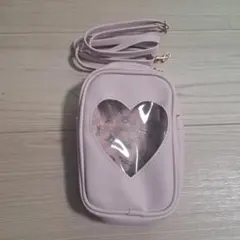 マイメロディ&クロミ　ハートクリアポシェット