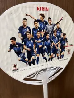 SAMURAI BLUE サッカー日本代表 2012年 うちわ - メルカリ