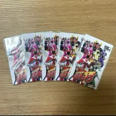 新品　救急戦隊ゴーゴーファイブ　男の子　特撮　ポチ袋　お年玉袋　5袋✖️8枚入り