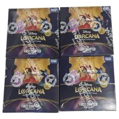新品未開封ディズニー ロルカナ 第1弾 物語のはじまり 4box シュリンク