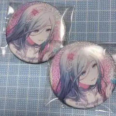 プロセカ　缶バッジ vol.28 B　日野森雫　グリッター缶バッジ　セット