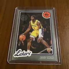 Adou Thiero NBA Topps Flagship カード