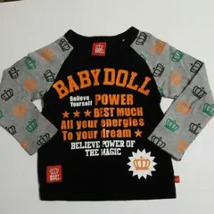 ベビードール☆☆カッコいい長袖Tシャツ★80㎝