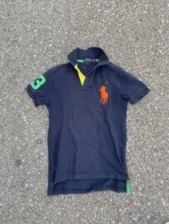 Ralph Laurenビックポニーポロシャツネイビー archive y2k