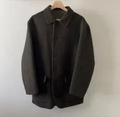 ダーグブラウンド　カーキ　リバーシブル　コート　在原みゆき