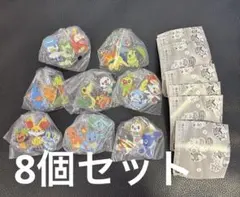 ポケモン　アクリルキーホルダー　セミコンプリート　セミコンプ　8個セット　ガチャ