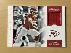 NFL HOF TONY GONZALEZ GAME PATCH